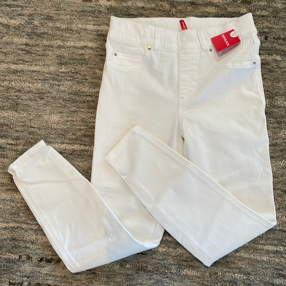NWT Spanx Jeanish Ankle Leggings Small Petite